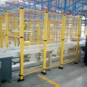 High security machine robot guard fencing warehouse fence panel