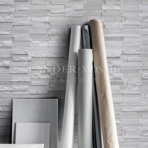 Progettazione 3D roccia finitura beige marmo <span class=keywords><strong>mosaico</strong></span> di pietra <span class=keywords><strong>per</strong></span> la decorazione domestica - Product Image 6