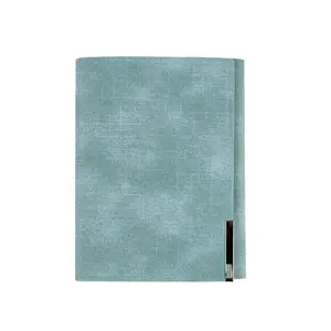 Eco-Friendly Loose Leaf Notebook With Pen Loop Custom Notebook PU leather cover