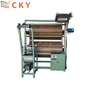 Fast And Stable Narrow Fabric Starching Heat Setting Finishing Machine