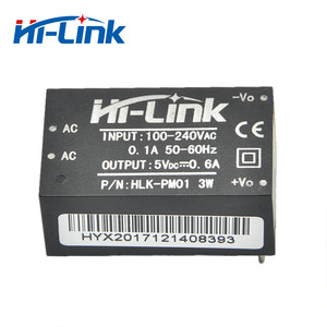 <span class=keywords><strong>HILink</strong></span> HLK-PM01 AC DC 220V To 5V 600mA ขั้นตอนลงแหล่งจ่ายไฟสลับแยกโมดูลอัจฉริยะ AC DC - Product Image 2