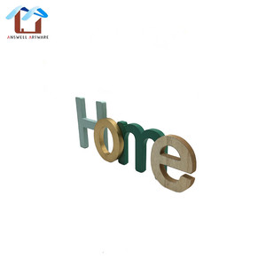 Decoración nórdica <span class=keywords><strong>de</strong></span> madera <span class=keywords><strong>de</strong></span> casa habitación piezas <span class=keywords><strong>de</strong></span> decoración <span class=keywords><strong>de</strong></span> la pared <span class=keywords><strong>de</strong></span> material <span class=keywords><strong>de</strong></span> MDF letras <span class=keywords><strong>de</strong></span> madera - Product Image 1