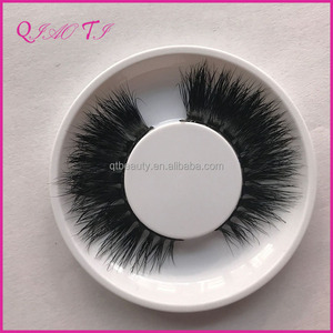 A granel cruelty free 3d natural pestañas falsas del pelo de visón con envases personalizados - Product Image 3