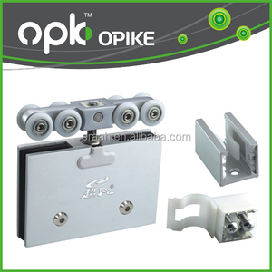 8 roues robuste en verre De Porte de douche-<span class=keywords><strong>pince</strong></span> haut rouleau coulissant - Product Image 1