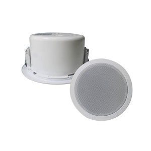 IPC-615 sistema PA red IP RJ45 altavoz de <span class=keywords><strong>techo</strong></span> 15W con cúpula de fuego integrado con decodificación de audio de red, amplificador digital - Product Image 1