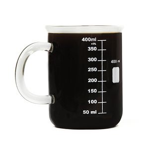 Borosilicate आधुनिक शास्त्रीय हाथ उड़ा पीने के गिलास बीकर मापने - Product Image 2
