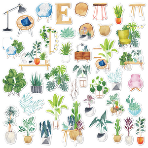 Washi GiấY Dán cổ điển tự làm sổ lưu niệm dính Tem dán cổ retro tự nhiên bộ sưu tập Nhật Ký sticker cho Tạp Chí - Product Image 5