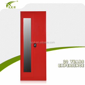 Armoire de rangement pour vêtements en fer à deux portes battantes Luoyang Meijie avec coffre-fort intégré, armoire de rangement pour école, hôtel, casier - Product Image 2