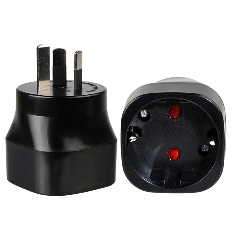 10A Rated Current and 250v Rated Voltage ac dc travel plug converter multi electrical plug socket US EU adapter 2 pin CE
