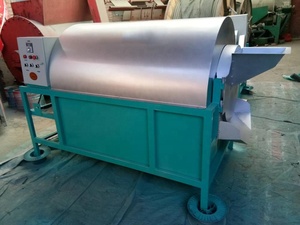 Pequeño de avena máquina de tostar/calefacción de gas de trigo sarraceno tostador/<span class=keywords><strong>castanea</strong></span> mollissima máquina de tostar - Product Image 5
