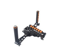 Video dslr Rig montaje para Blackmagic Cinema cámara para Canon 5D MarkII III Canon 6D 7D Lumix GH2 GH3 Para Sony NEX5 nex - Product Image 5