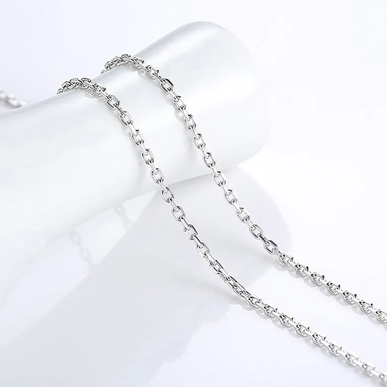 925 silver simple necklace beautiful silver jewelry