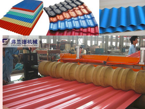 Extruder Machine Good Quality PVC Wave Roof Tile Extruder Machine PVC Roof Tile Making Machine