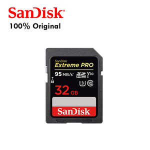 SanDisk Extreme Pro 100% Original, tarjeta de memoria SDHC de 95 MB/s, tarjeta de plástico, teléfono DVR, GPS, tamaños disponibles, 32GB, 64GB, 128GB - Product Image 2