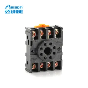 ASIAON PF083A 300VAC 10A 8 pin Relay Socket