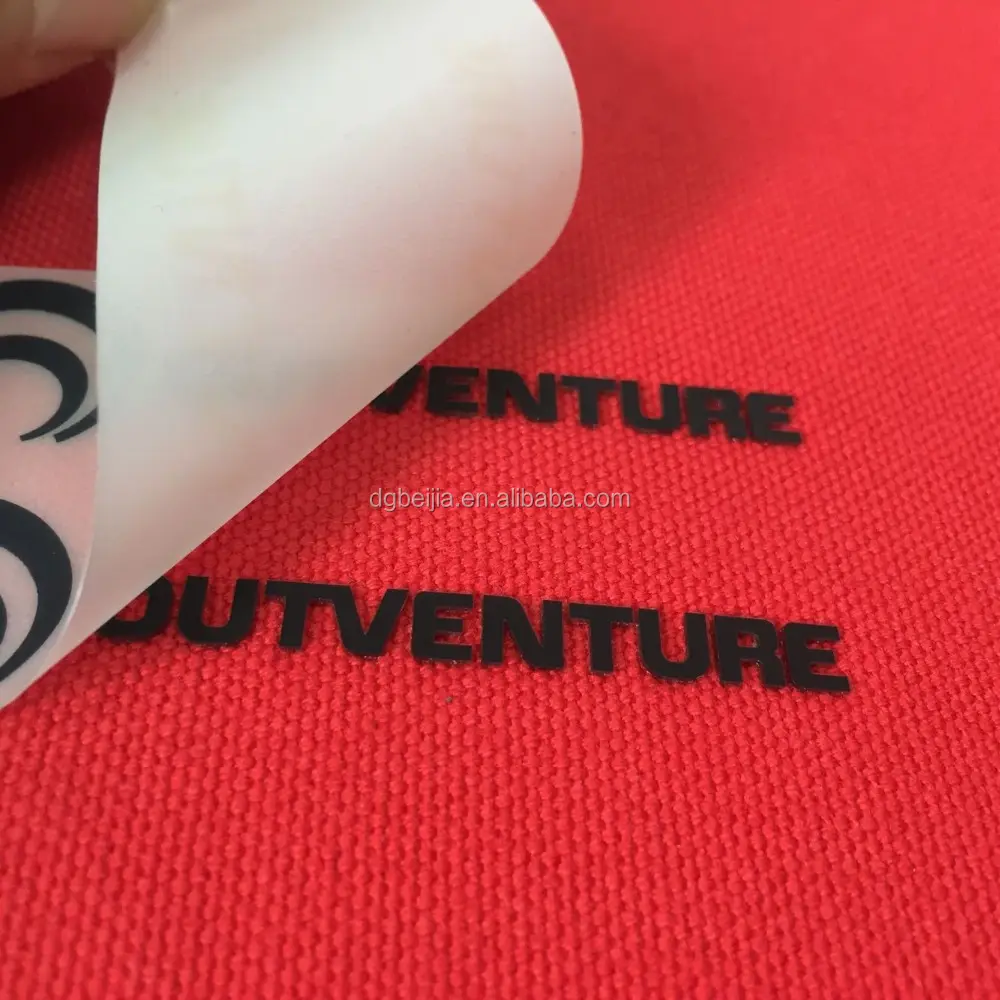 T-shirt yüksek yoğunluklu 3D ısı transferi bakım etiketi, ısı basın bezi silikon rozet