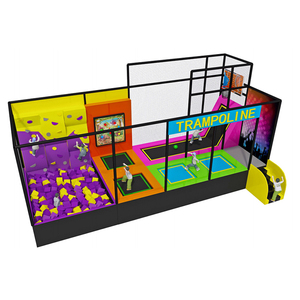 <span class=keywords><strong>Precio</strong></span> <span class=keywords><strong>de</strong></span> fábrica niños pequeños parque infantil interior, pop diversión parque infantil interior con <span class=keywords><strong>trampolín</strong></span> - Product Image 1