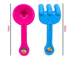 Di plastica giocattolo della spiaggia di estate set per i bambini con carriola e pistola ad acqua - Product Image 4