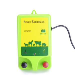 Plastic sheep 12v powered waterproof electric fence energizer for livestock farming