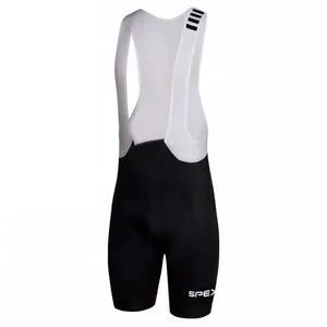 Spexcel Pro Team Profession Race Cycling Bib Shorts Lightweight Bib Pant 40D Lycra and High-density Pad for Long Time Ride