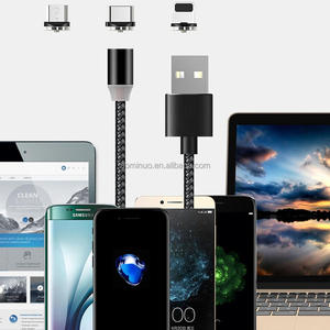 3 Trong 1 <span class=keywords><strong>T</strong></span>ừ Cáp USB Loại-C IOS Micro Nam Châm Đa Sạc Cáp Dữ Liệu - Product Image 6