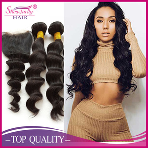 2017 meilleur vente de noel vierge expédition rapide ange cheveux tresses au kenya lâche armure cheveux indiens tissage - Product Image 1
