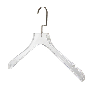 High End Transparent Acrylic Eco-friendly Custom Colors Pants <strong>Clip</strong> <strong>Hanger</strong> Injection Technics Clothes Rack Coat <strong>Hanger</strong> Wholesale - Product Image 1