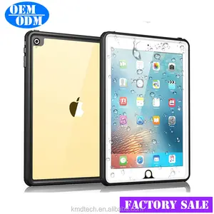 Untuk iPad 2017/2018 IP68 Tahan Air Kasus, seluruh tubuh Rugged Pelindung Kasus dengan Screen Protector untuk iPad 2018 BARU RILIS