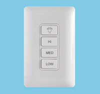 Ventilateur plafond WiFi / RF avec télécommande, livraison gratuite, vitesse HI/ed/basse, éclairage (ON/OFF) avec Tuya