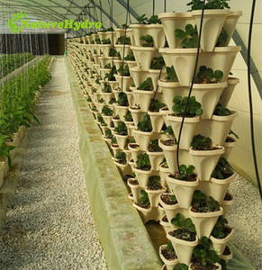 <strong>Stackable</strong> Flower Pot Vertical Garden <strong>Tower</strong> Pots Plants <strong>Planters</strong>