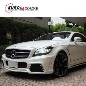 MB <span class=keywords><strong>CLS</strong></span> CLASS w218 CLS350 body kit per W218 CLS300 CLS350 CLS63 per WD stile con paraurti anteriore paraurti posteriore consigli di silenziatori griglia - Product Image 3
