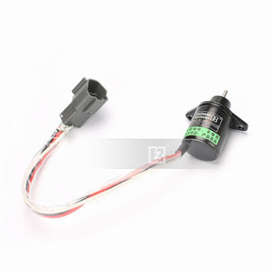 Pièces d'excavatrice Solénoïde d'arrêt de carburant à longue course DC 12V 119233-77932 119233-77931 1503ES-12S5SUC12S pour R55-<span class=keywords><strong>5</strong></span> R60-<span class=keywords><strong>5</strong></span> TB235 - Product Image 4