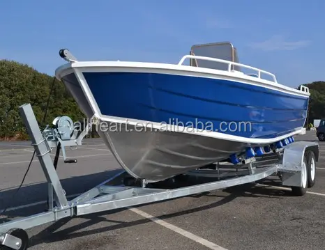 ALLHEART — bateau de chasse en aluminium de 5m, bateau Dinghy, de 16 pieds