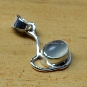 จี้ดวงตาแมว925พลอยจี้เงินแท้ xcellent จี้เงินเข้มจี้ทันสมัยสำหรับครบรอบการหมั้นและของขวัญ - Product Image 2