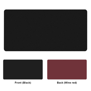 Kaliteli Mouse Pad Özel <span class=keywords><strong>Mousepad</strong></span> Çift Taraflı PU Deri Masaüstü Yazı Matı Büyük Mouse Pad - Product Image 1