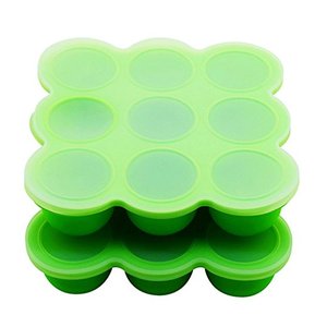 Offre Spéciale 9 tasses de stockage des aliments pour bébés congélateur moules à morsures d'oeufs en <span class=keywords><strong>silicone</strong></span> pour plateau à œufs - Product Image 2