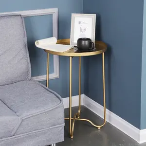 Sắt Gấp Phong Cách Bắc Âu Trang Trí Nội Thất Đơn Giản Bàn Cà Phê - Product Image 1