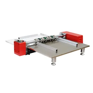 Waar tafel top papier creaser machine automatische stansen & rillen machine