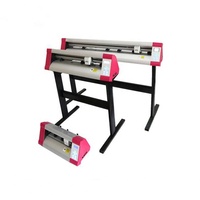 Mejor oferta etiqueta engomada de la impresora y plotter de corte de cama plana de plotter de corte con buena calidad