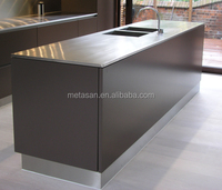 Armoire de cuisine en métal personnalisé, nouvelle tendance island, offre spéciale