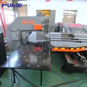 Máquina de perfuração retangular cnc, máquina de perfuração em folha de metal com AMD-P