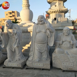 Statua di Buddha con Design degli Ottoventi Arhats in Pietra Scolpita, Grande Formato Personalizzabile, Vendita Calda dalla Cina - Product Image 2