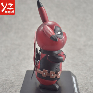 OEM fábrica personalizada recuerdo PVC Pokemon deadpool lindo <span class=keywords><strong>xman</strong></span> figuras de acción fabricantes - Product Image 4