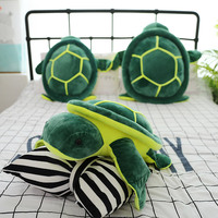 Animal en peluche de tortue vive de haute qualité, tortue verte en peluche, jouets poupées