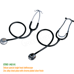 Высокое качество, Лучшая цена, красочный медицинский стетоскоп с одной головкой для врача, медсестры - Product Image 6