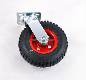 Quelle Werks produkte 2.50-4 Schwenk gummi Pneumatisches Reifen rollen rad - Product Image 2