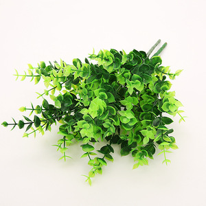 V-3014 vente Chaude 34 cm Plante Mur Décoration de Gazon Artificiel Branches D'<span class=keywords><strong>eucalyptus</strong></span> pour La Décoration - Product Image 4