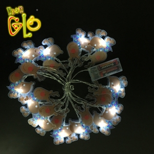 Alibaba Best seller 10 led PVC albero di natale ornamento con la stringa di pupazzo di neve luce <span class=keywords><strong>a</strong></span> batteria <span class=keywords><strong>luci</strong></span> di natale - Product Image 5