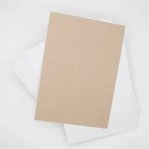 One Side PE Film Laminated Virgin Brown Kraft Liner Board Sheet