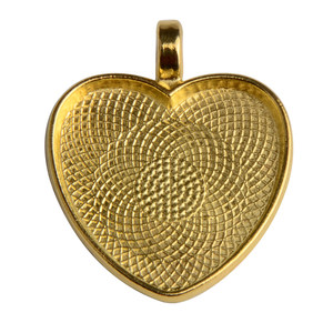 Bán buôn DIY 25 mét tim <span class=keywords><strong>Cabochon</strong></span> cơ sở Đồng Mặt dây chuyền khoảng trống thiết lập khay bezel của đồ trang sức phụ kiện - Product Image 4